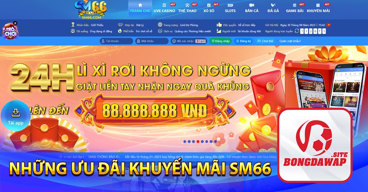 Những ưu đãi khuyến mãi SM66