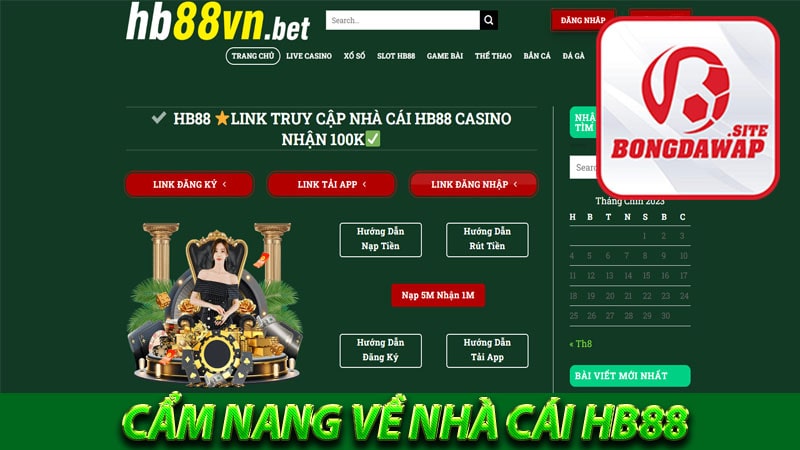 Cẩm nang về nhà cái Hb88 