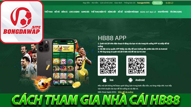 Phương thức tham gia nhà cái hb88 nhanh chóng