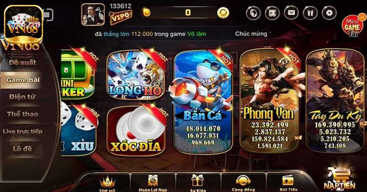 VN68 - Hướng dẫn chơi nổ hũ vn68 club - VN68 win tặng 100k